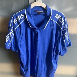 Michael Kors Royal Blue Polo Shirt